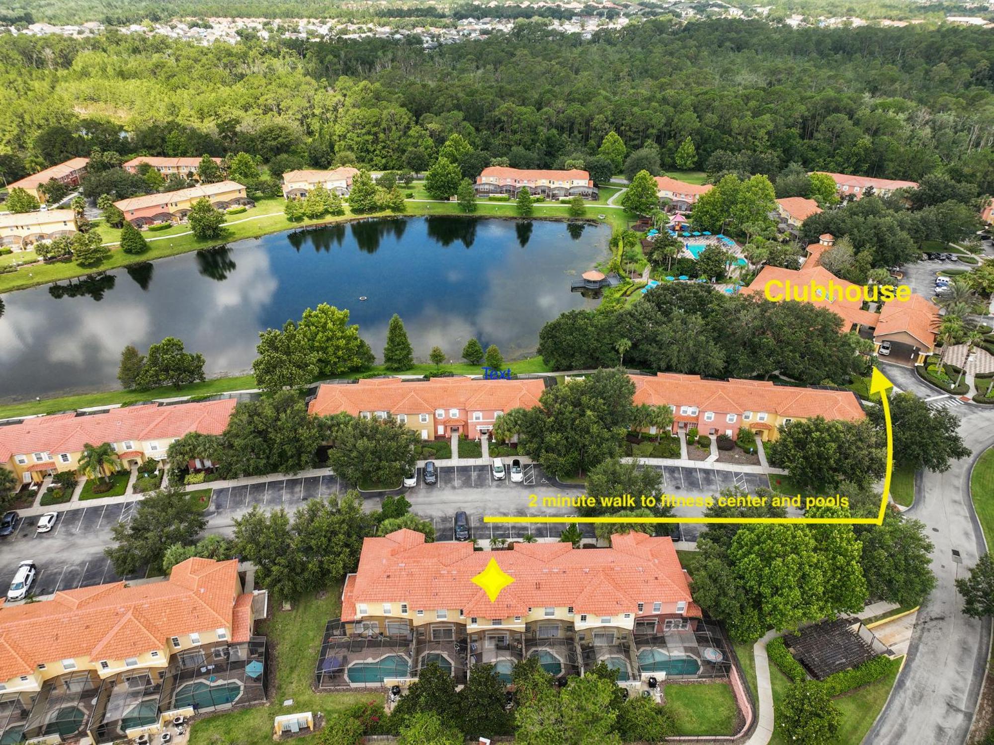 Wish Upon A Splash - Family Villa - 3Br - Private Pool - Disney 4 Miles キシミー エクステリア 写真